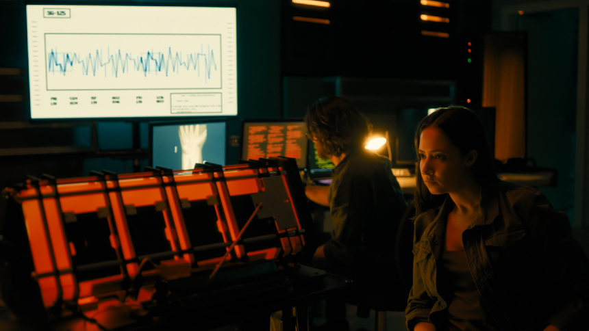 THE A-FRAME Exclusive Clip: Calvin Lee Reeder's Sci-fi Dark Comedy Available Now on Digital And On Demand